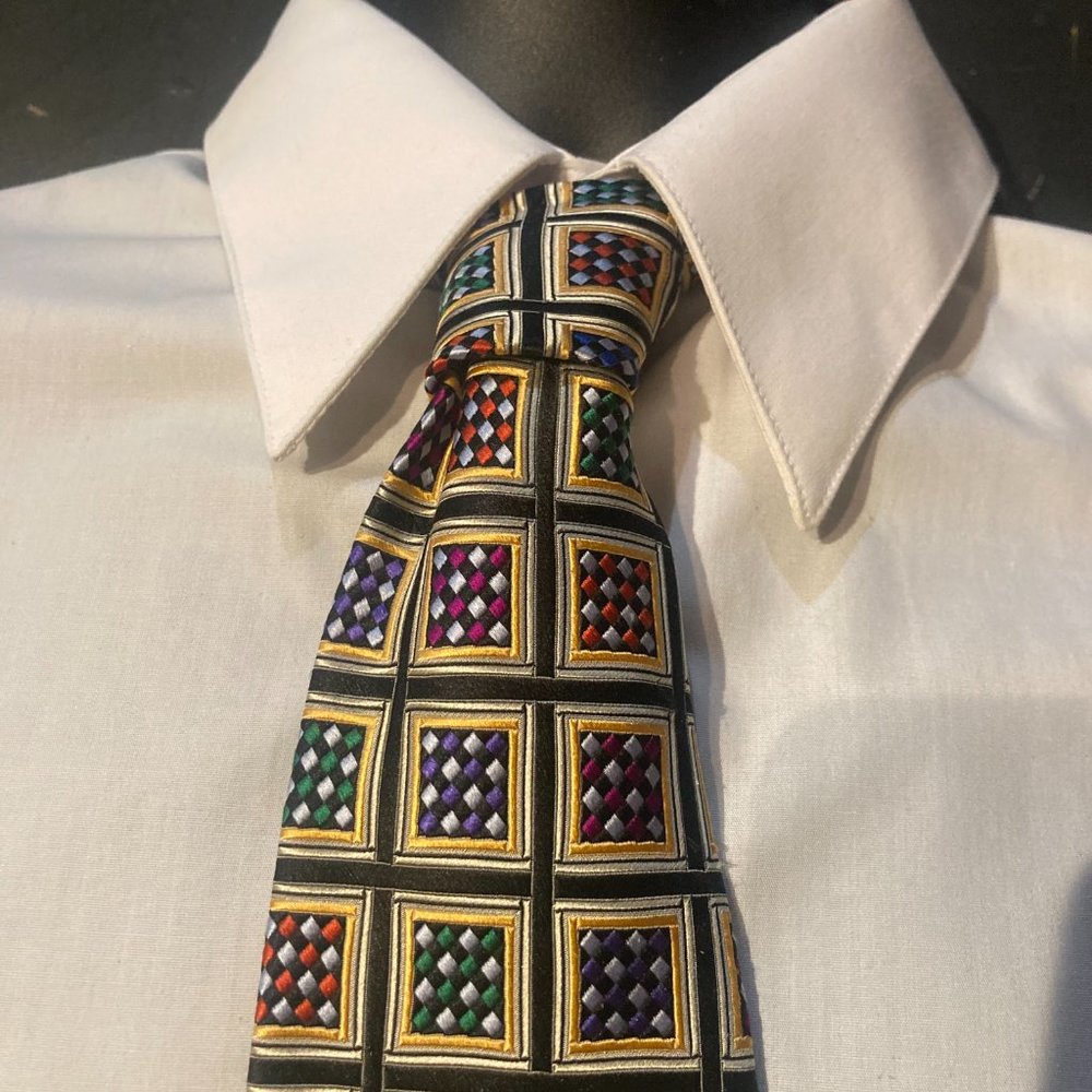 Robert Talbott Best of Class Tie Necktie Geometric